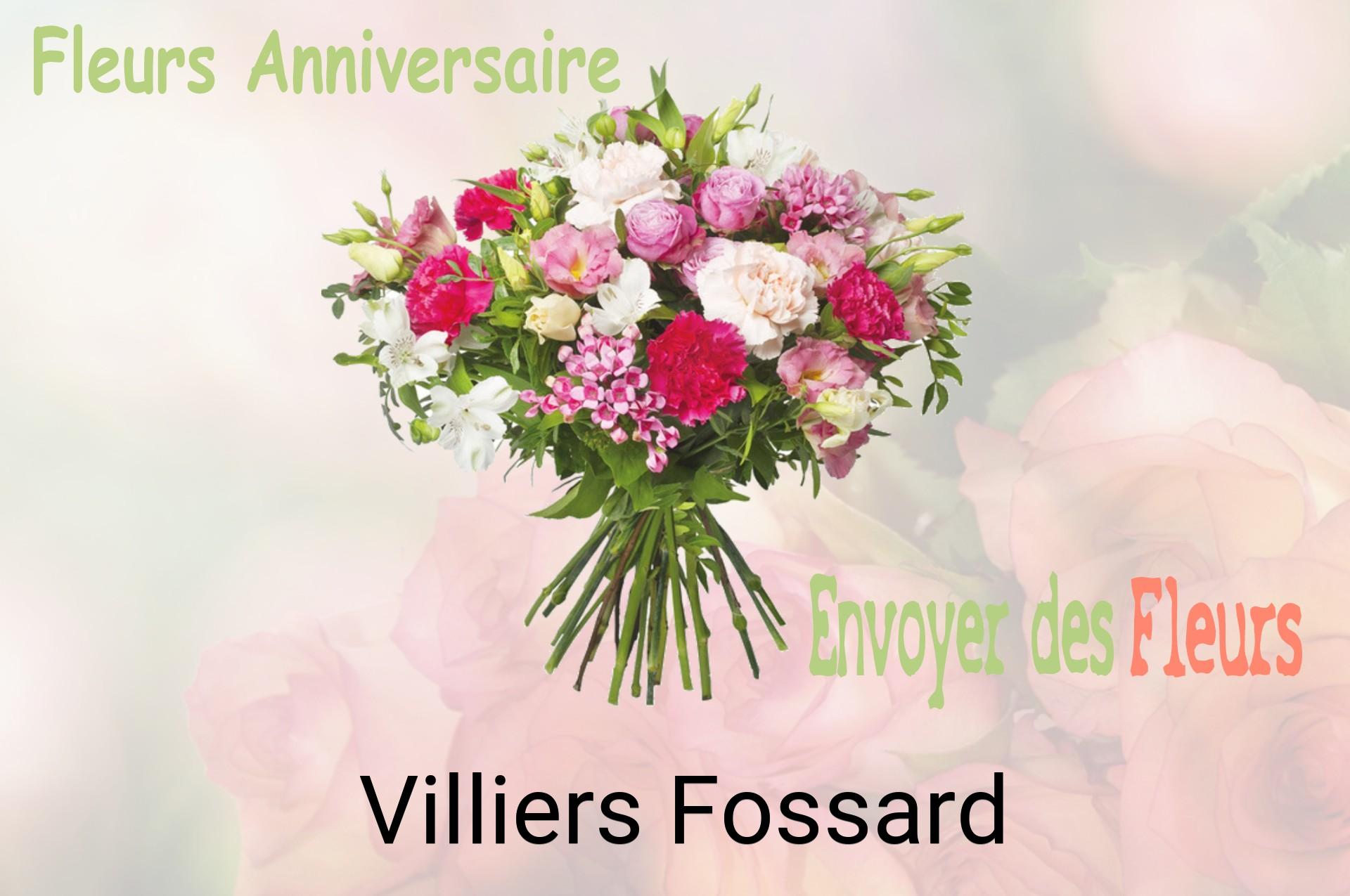 Bouquet de fleurs d’anniversaire livré à Villiers-Fossard