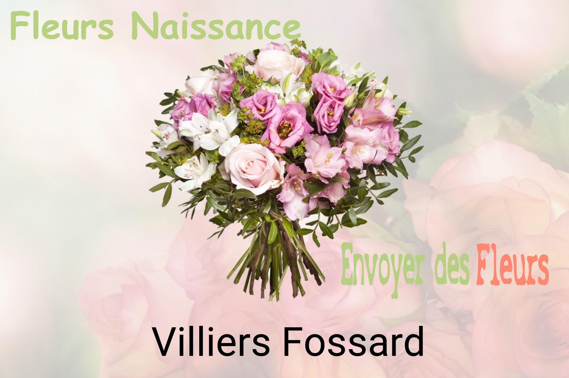 Bouquet de fleurs de naissance livré à Villiers-Fossard