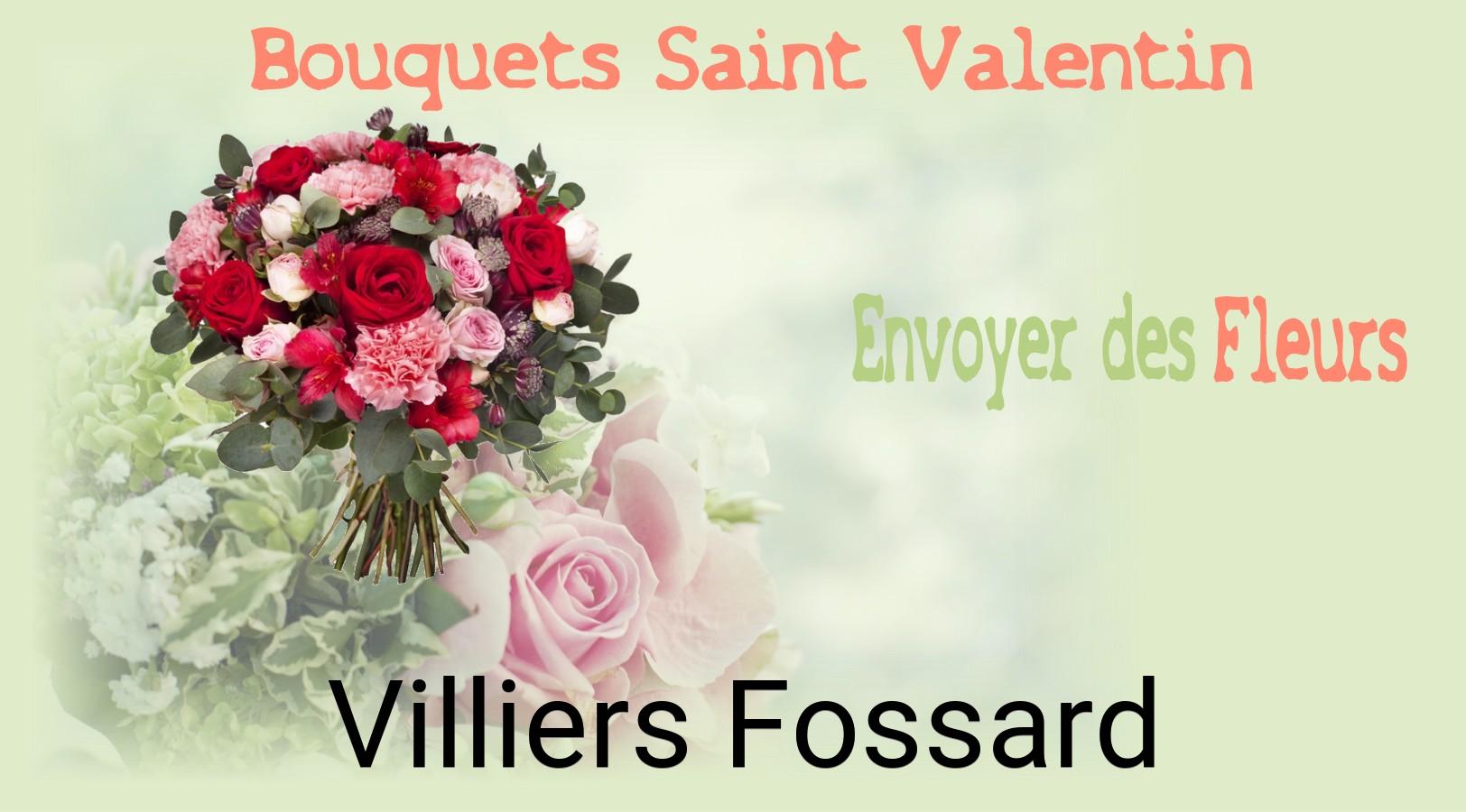 Roses de Saint-Valentin livrées à Villiers-Fossard